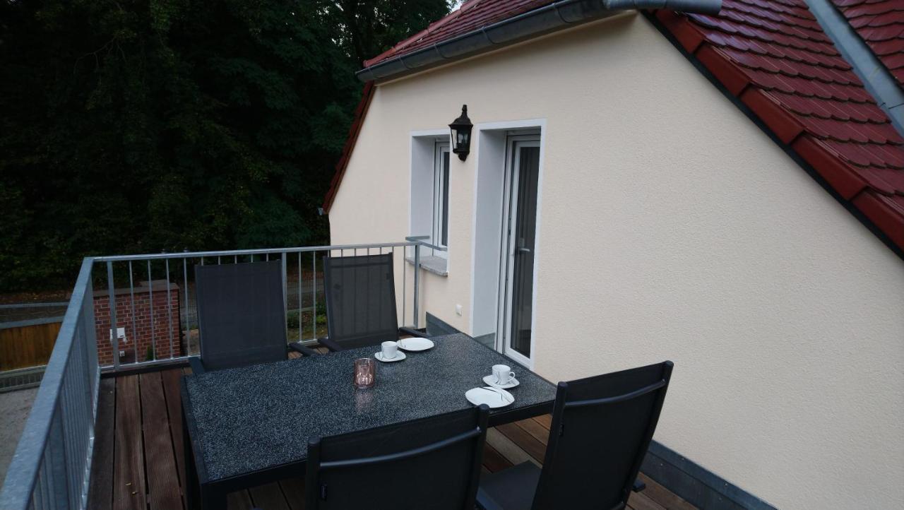 Ferienwohnung Haus Waldidyll Lauta Exterior foto